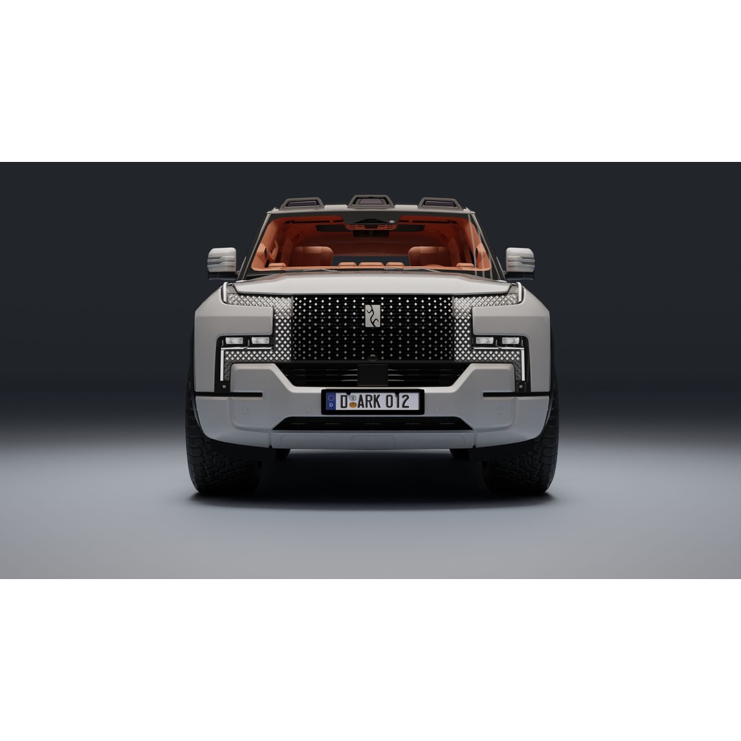 Yangwang U8 3D Model – Low Poly SUV with PBR Textures, FBX - View 24
