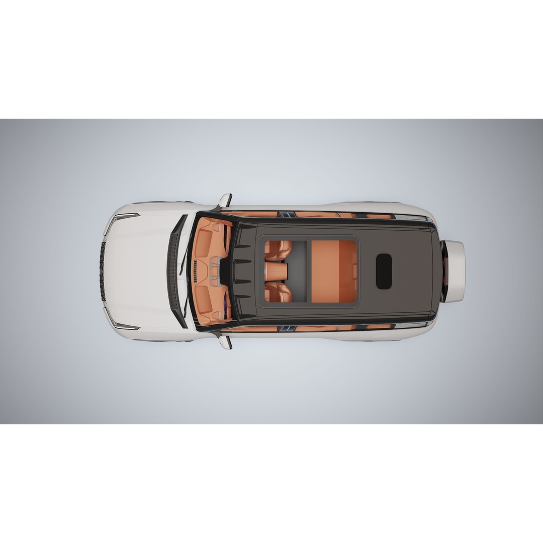 Yangwang U8 3D Model – Low Poly SUV with PBR Textures, FBX - View 31
