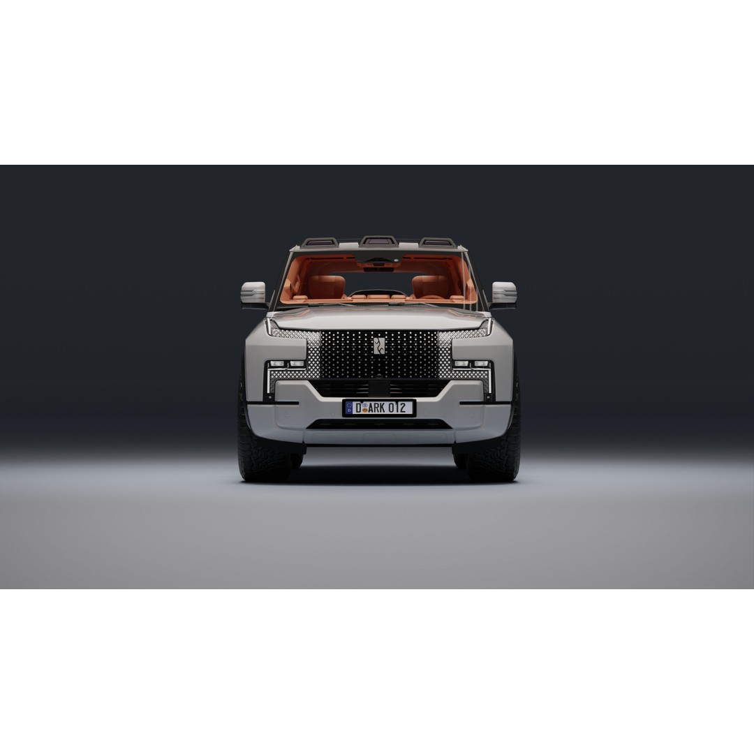 Yangwang U8 3D Model – Low Poly SUV with PBR Textures, FBX - View 32