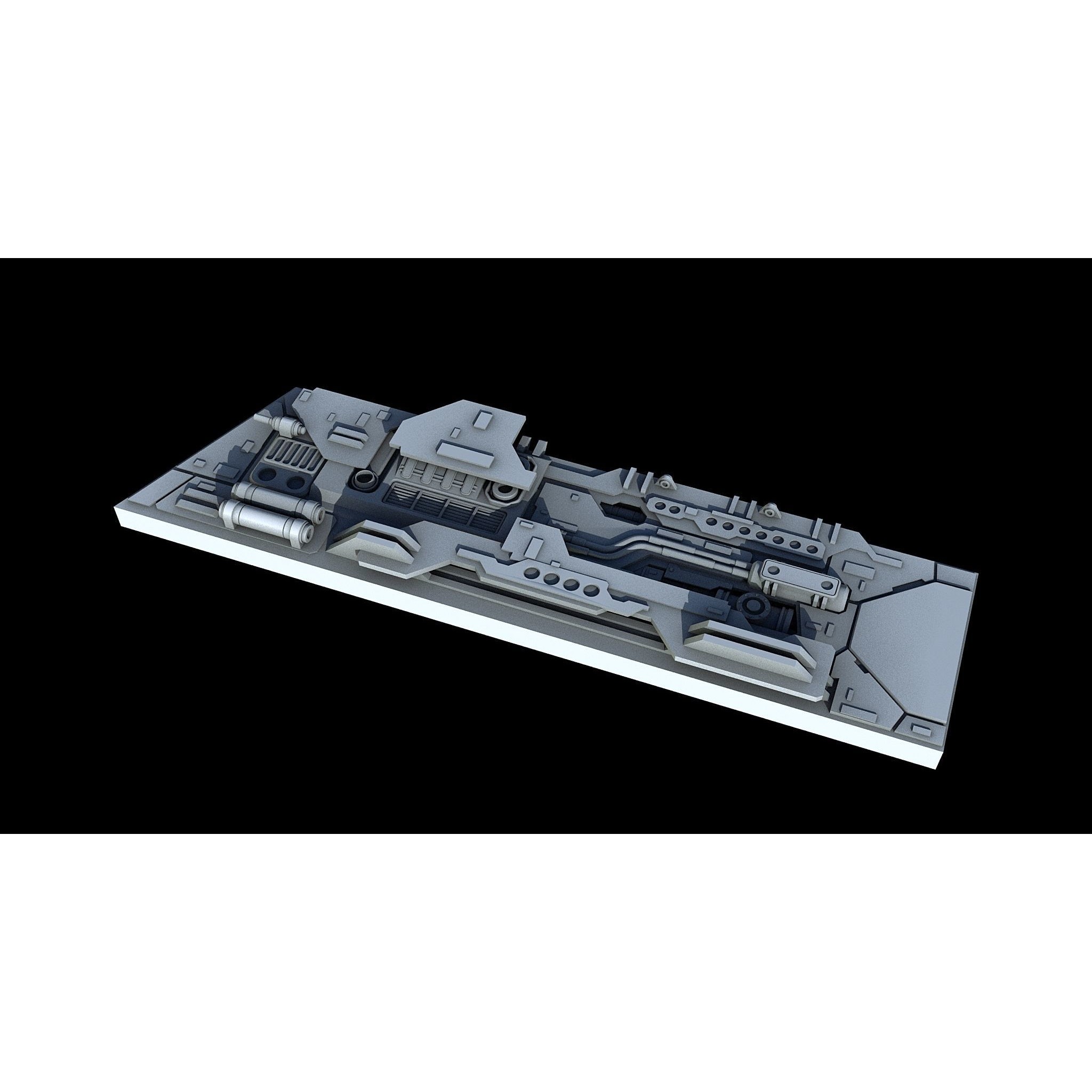 Sci-Fi KitBash and Props Pack - Game-Ready 3D Model - View 16