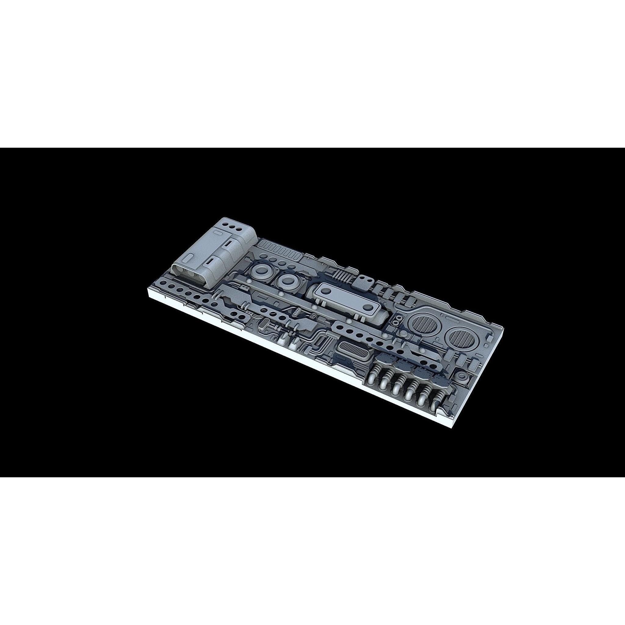 Sci-Fi KitBash and Props Pack - Game-Ready 3D Model - View 19