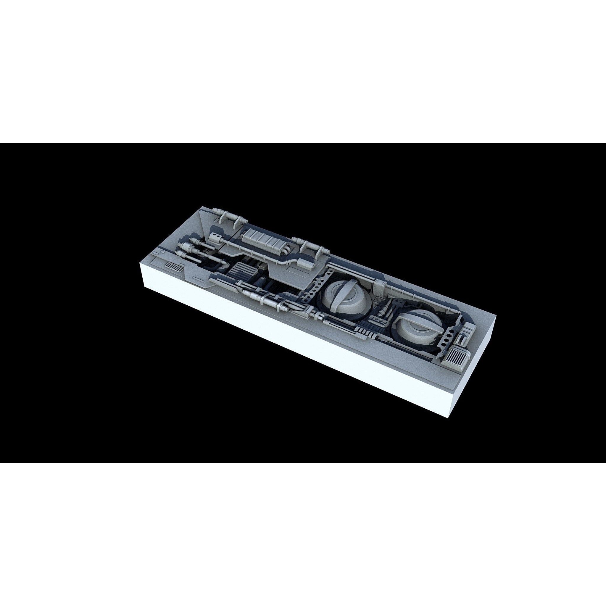 Sci-Fi KitBash and Props Pack - Game-Ready 3D Model - View 22