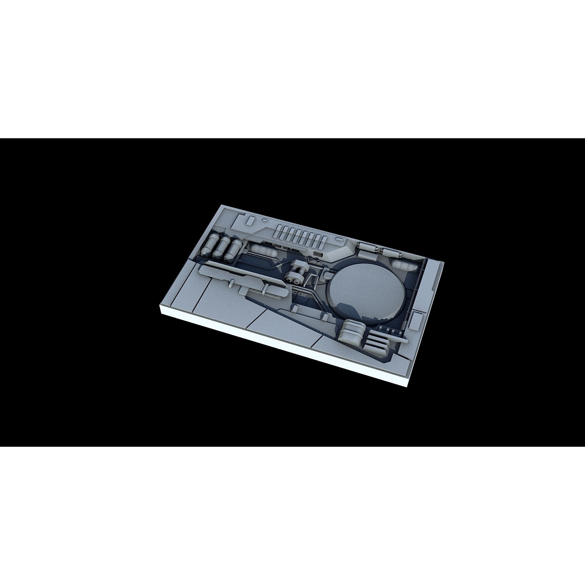 Sci-Fi KitBash and Props Pack - Game-Ready 3D Model - View 4