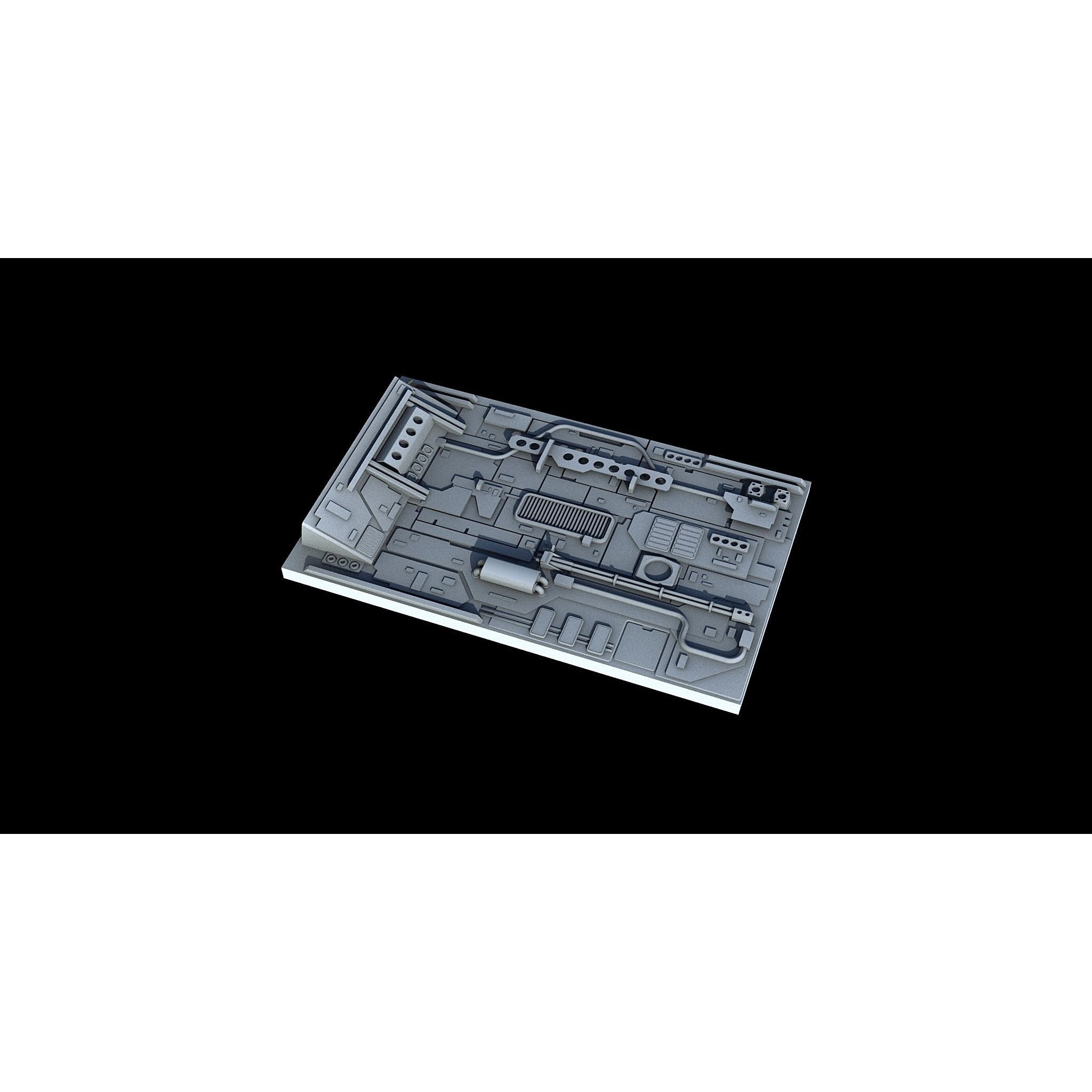 Sci-Fi KitBash and Props Pack - Game-Ready 3D Model - View 6