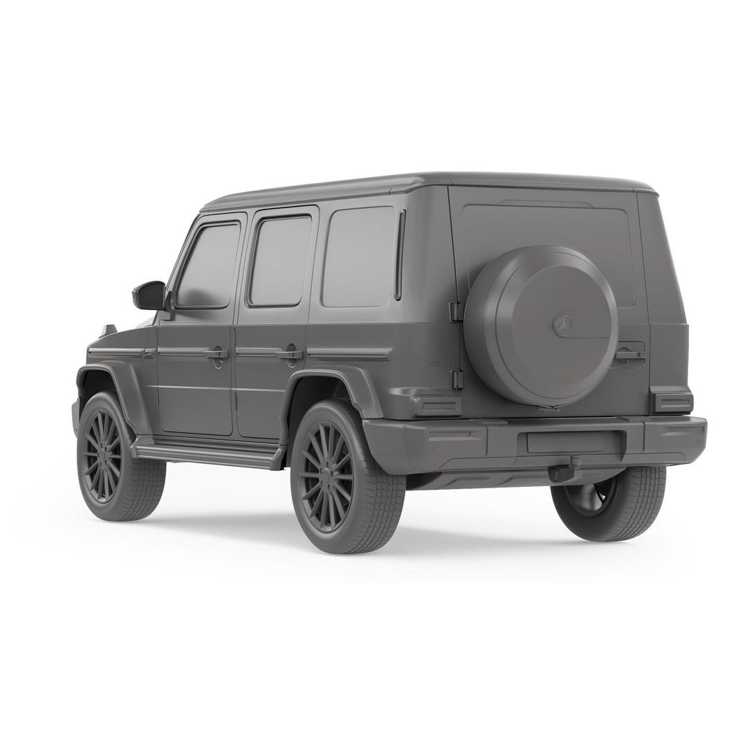 Mercedes-Benz G-Class 2025 3D Model – High Poly Game Asset, FBX, OBJ