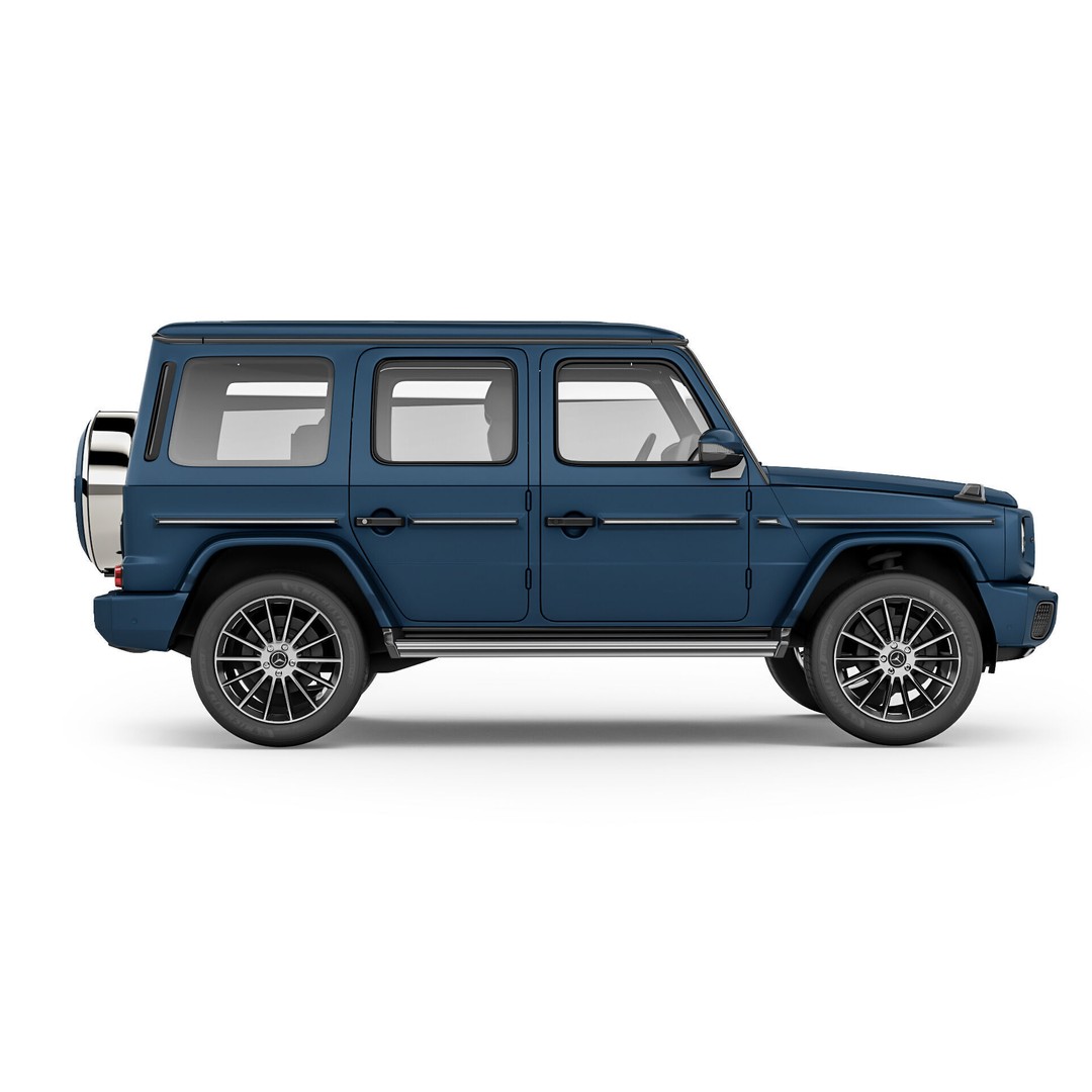 Mercedes-Benz G-Class 2025 3D Model – High Poly Game Asset, FBX, OBJ - View 11