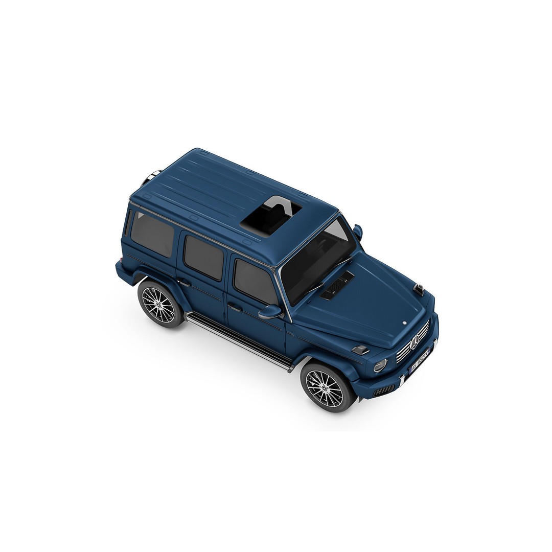 Mercedes-Benz G-Class 2025 3D Model – High Poly Game Asset, FBX, OBJ - View 12