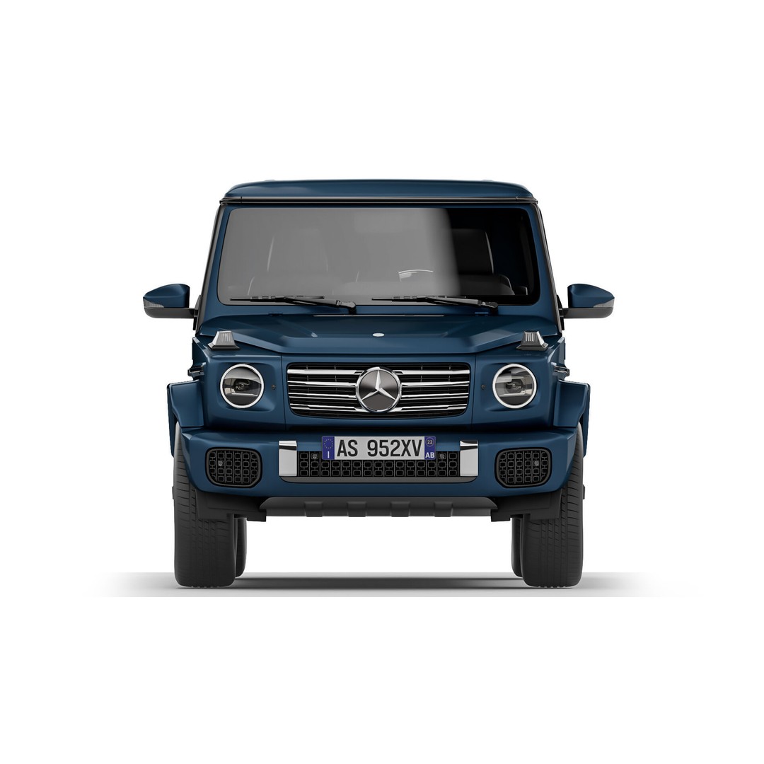 Mercedes-Benz G-Class 2025 3D Model – High Poly Game Asset, FBX, OBJ - View 3