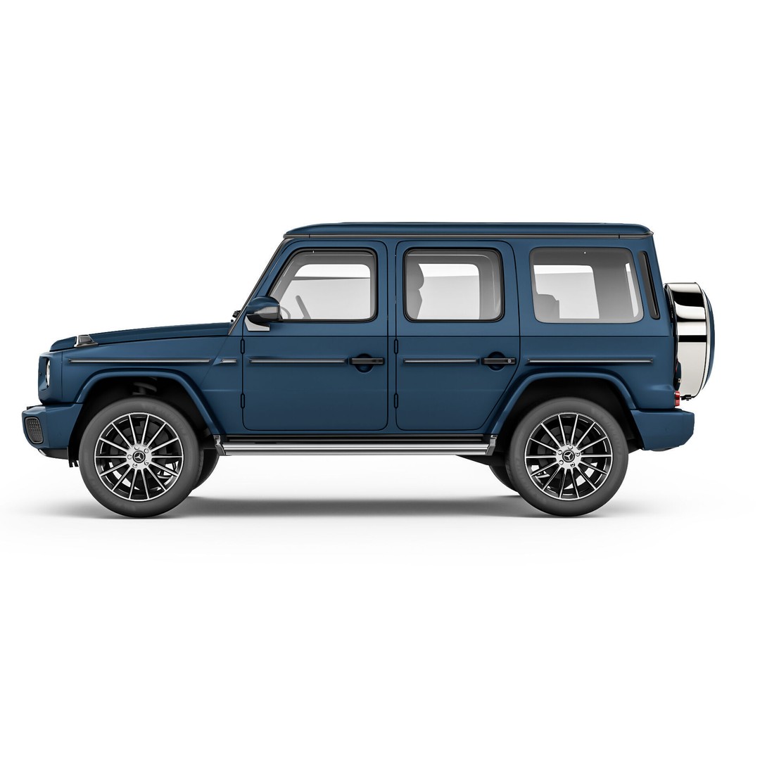 Mercedes-Benz G-Class 2025 3D Model – High Poly Game Asset, FBX, OBJ - View 6