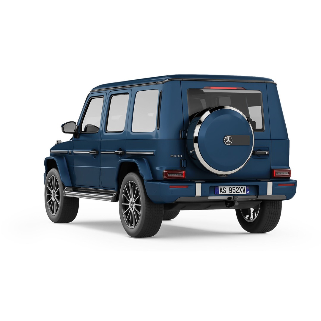 Mercedes-Benz G-Class 2025 3D Model – High Poly Game Asset, FBX, OBJ - View 7