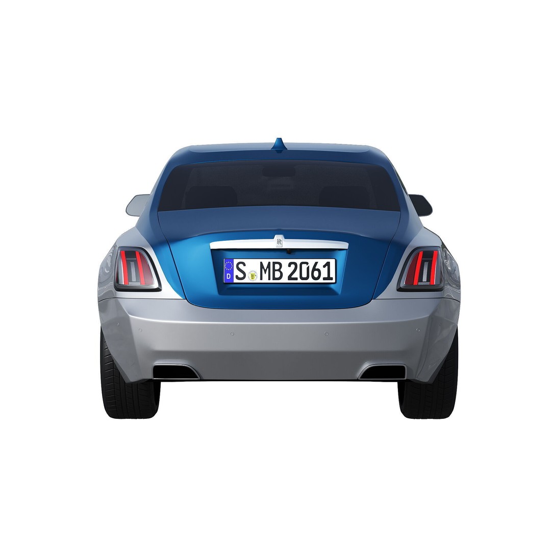 Ghost 2025 Luxury Car 3D Model – High Poly PBR Game Asset, FBX, OBJ - View 12