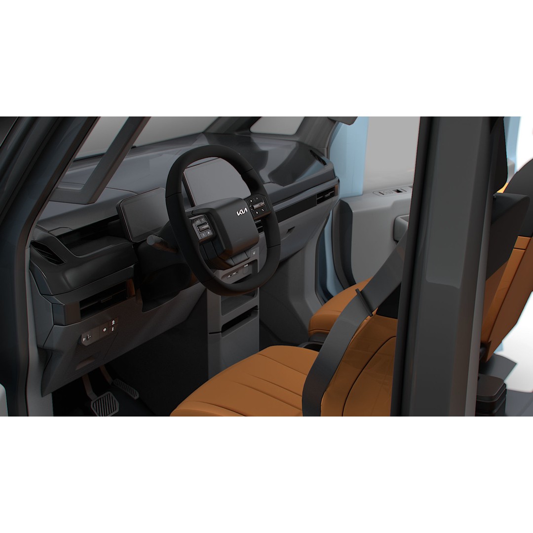 KIA PV5 L2H1 3D Model – HQ Interior, Game-Ready FBX - View 11