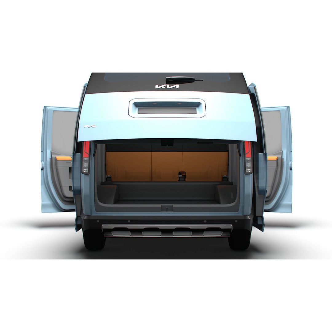 KIA PV5 L2H1 3D Model – HQ Interior, Game-Ready FBX - View 12
