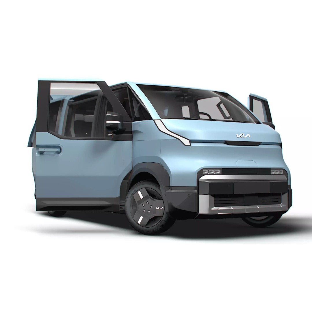 KIA PV5 L2H1 3D Model – HQ Interior, Game-Ready FBX - View 2