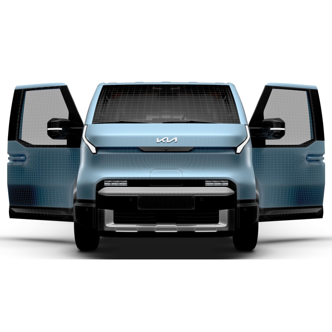 KIA PV5 L2H1 3D Model – HQ Interior, Game-Ready FBX - View 23
