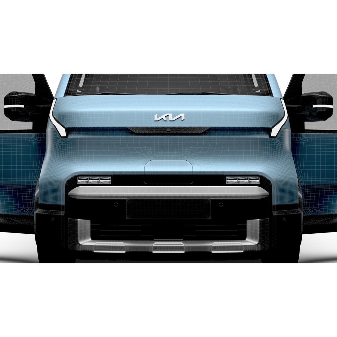 KIA PV5 L2H1 3D Model – HQ Interior, Game-Ready FBX - View 24