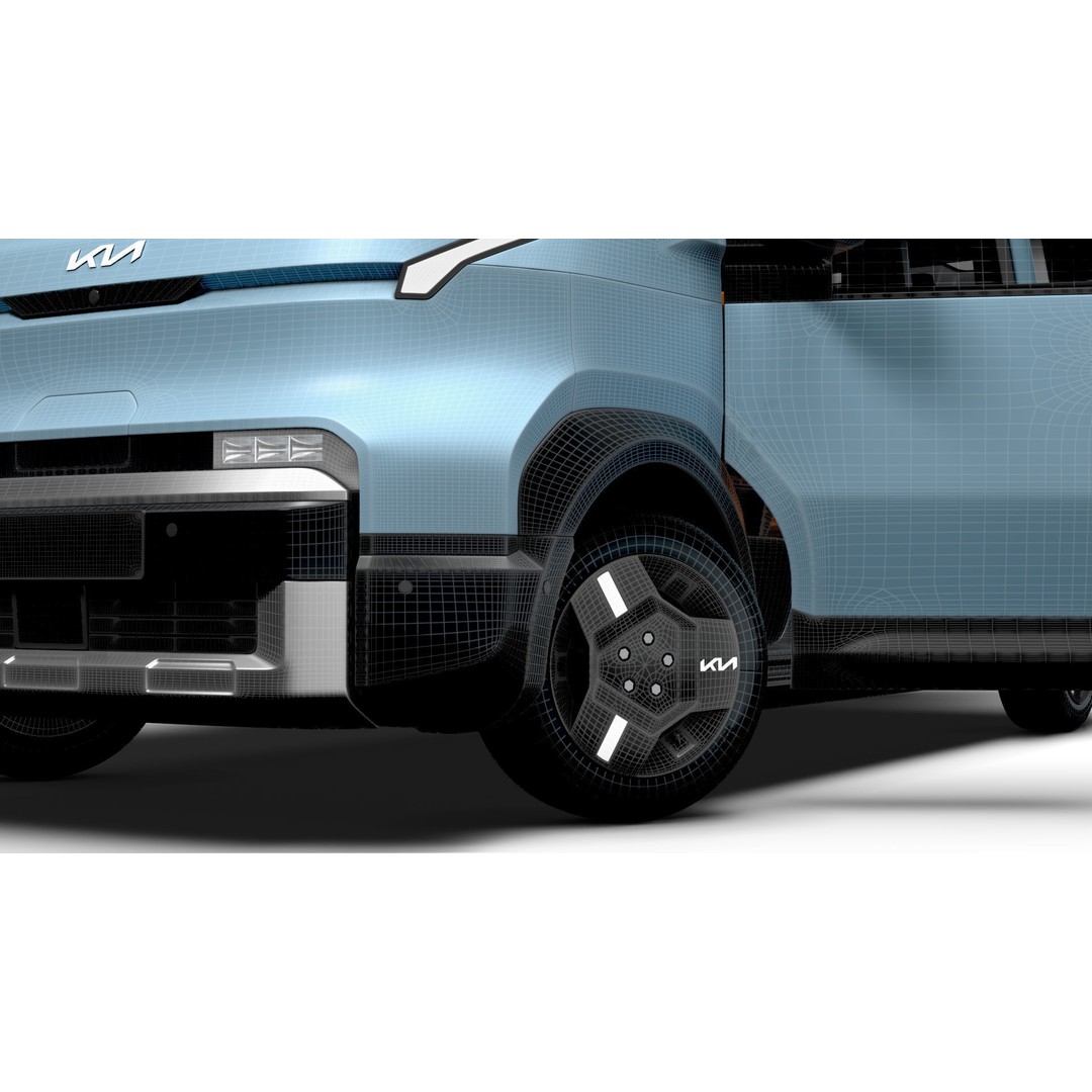 KIA PV5 L2H1 3D Model – HQ Interior, Game-Ready FBX - View 28