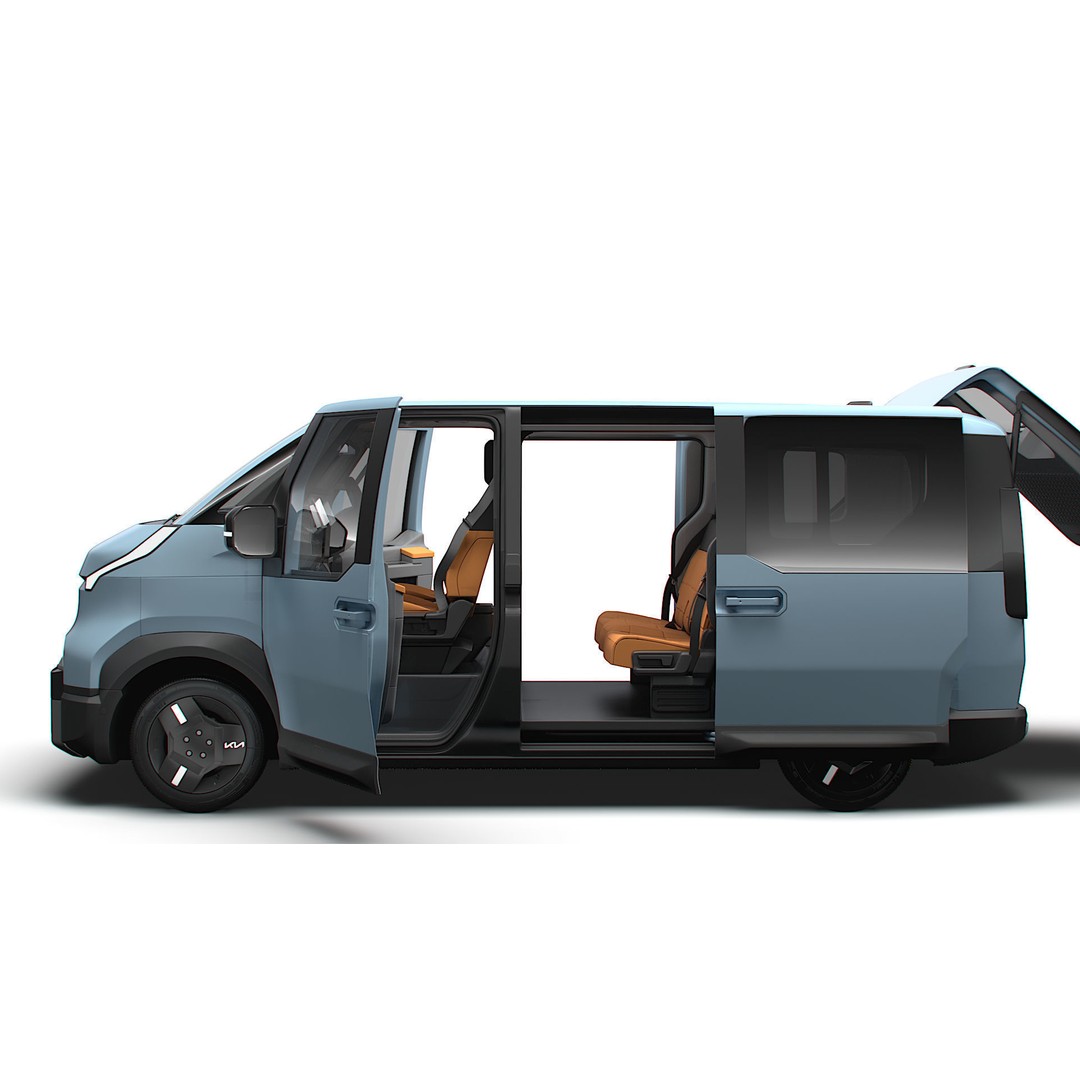 KIA PV5 L2H1 3D Model – HQ Interior, Game-Ready FBX - View 6