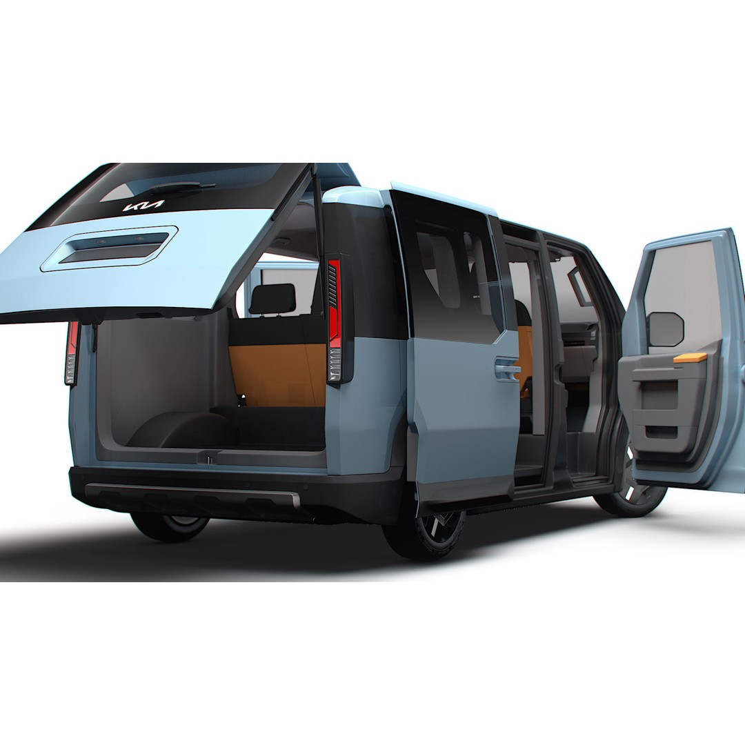 KIA PV5 L2H1 3D Model – HQ Interior, Game-Ready FBX - View 7