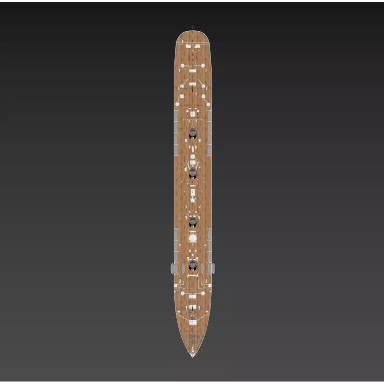 RMS Titanic 3D Model – Highly Detailed Historical Replica, FBX, OBJ - View 7