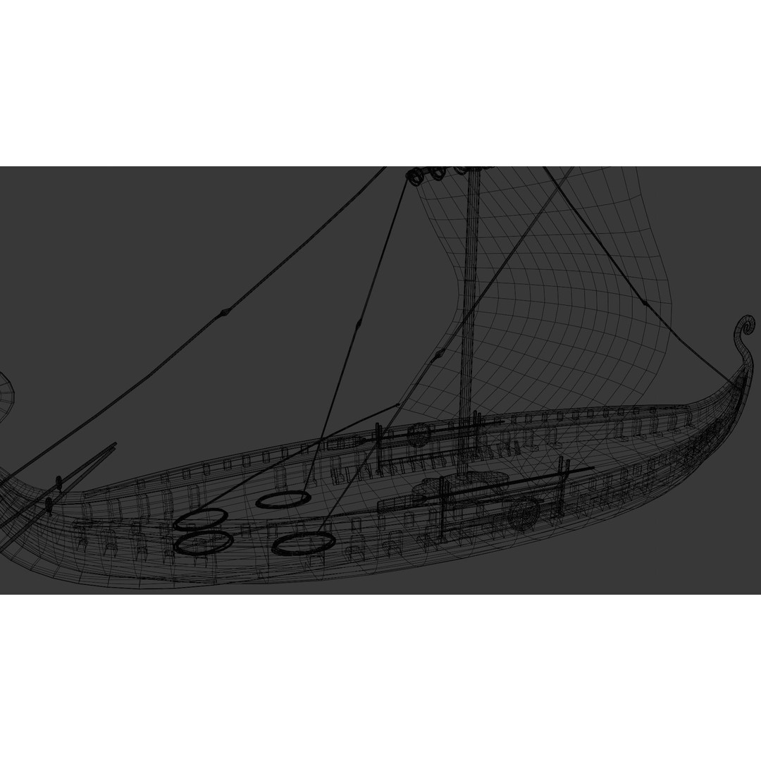 Ship 3D Model – Low Poly Maritime Asset, PBR Textures, FBX - View 14