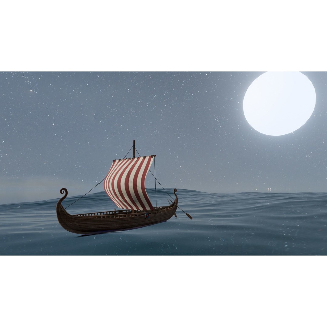 Ship 3D Model – Low Poly Maritime Asset, PBR Textures, FBX - View 17