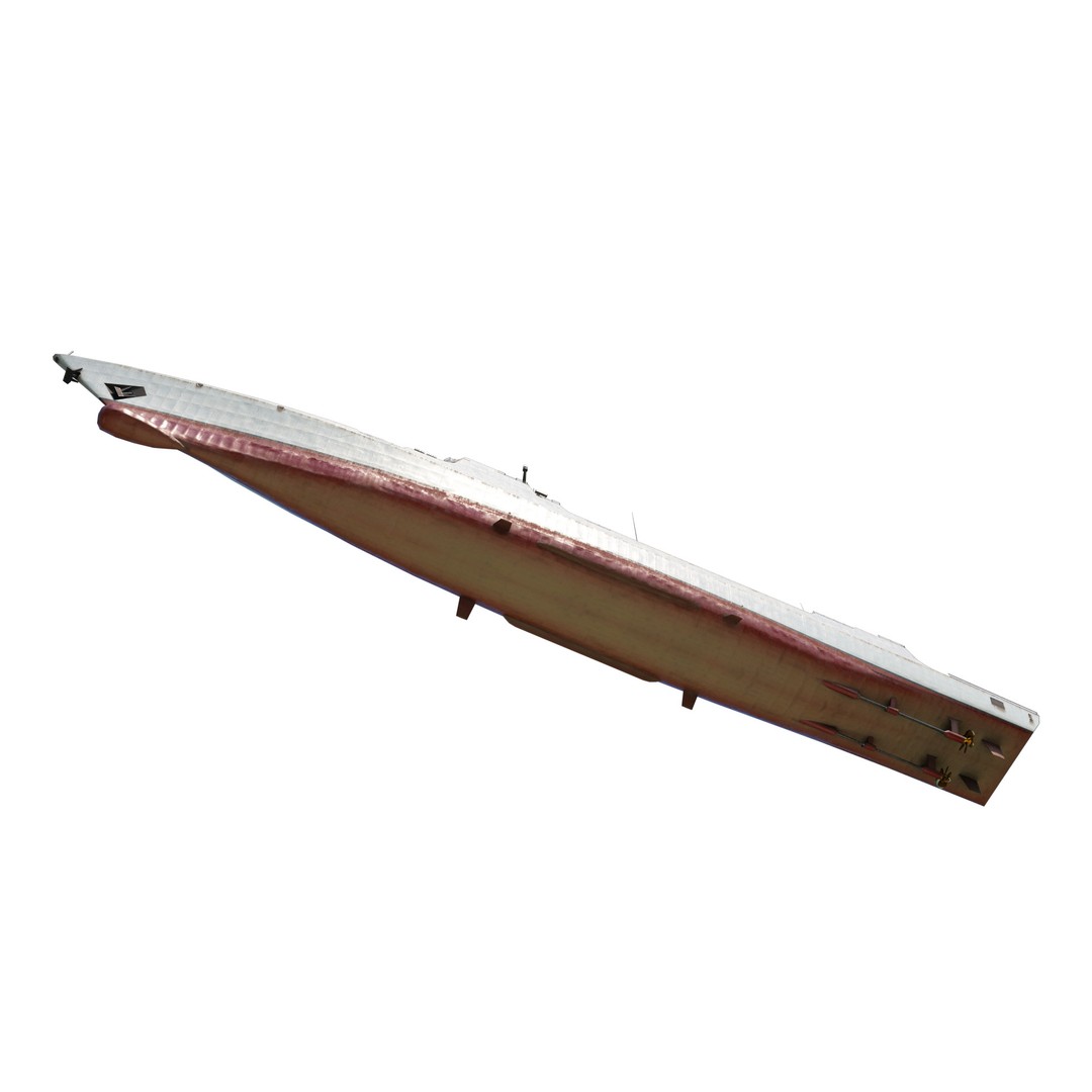 Type 052C Destroyer 3D Model – Low Poly Military Watercraft, FBX - View 16