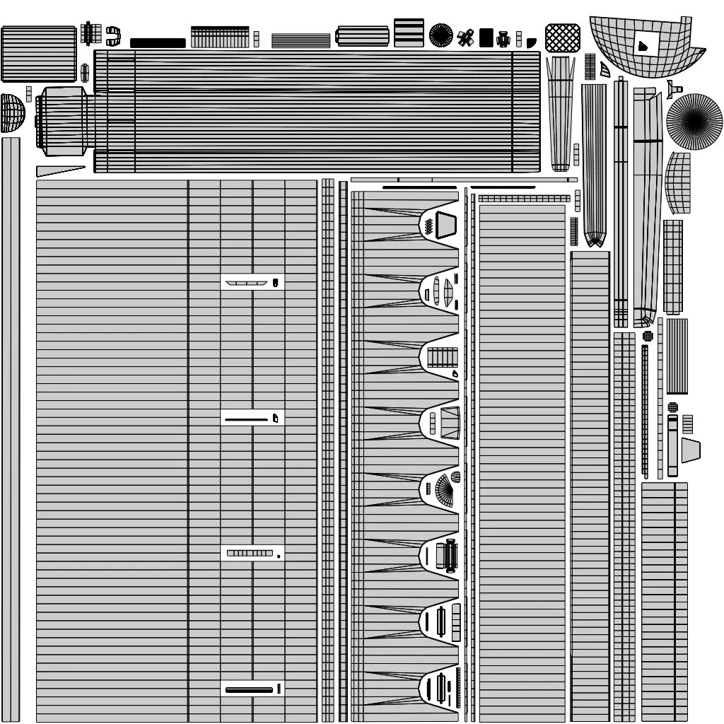 Orbital Weapon Platform - Low-Poly Game-Ready 3D Model