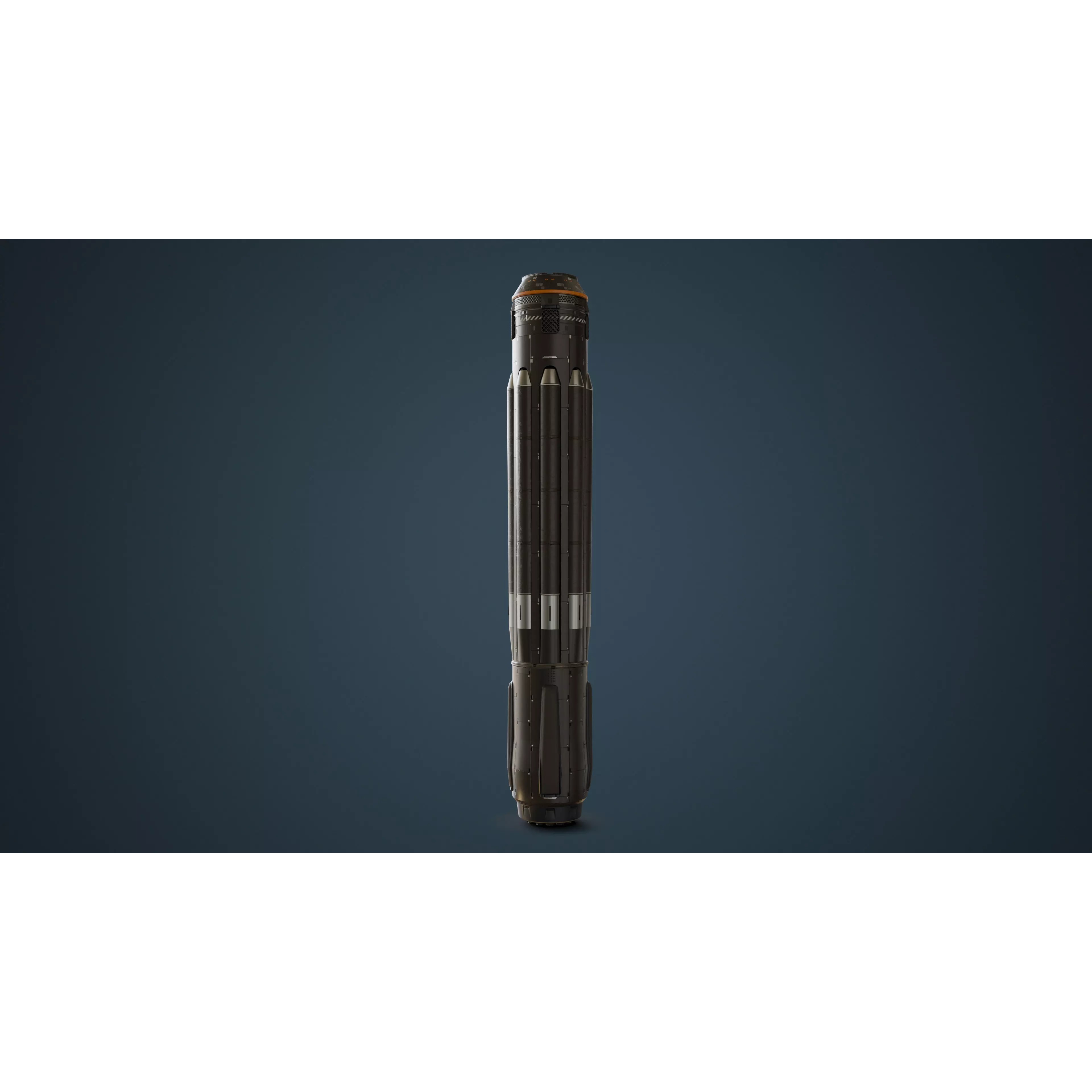 Orbital Weapon Platform - Low-Poly Game-Ready 3D Model - View 14