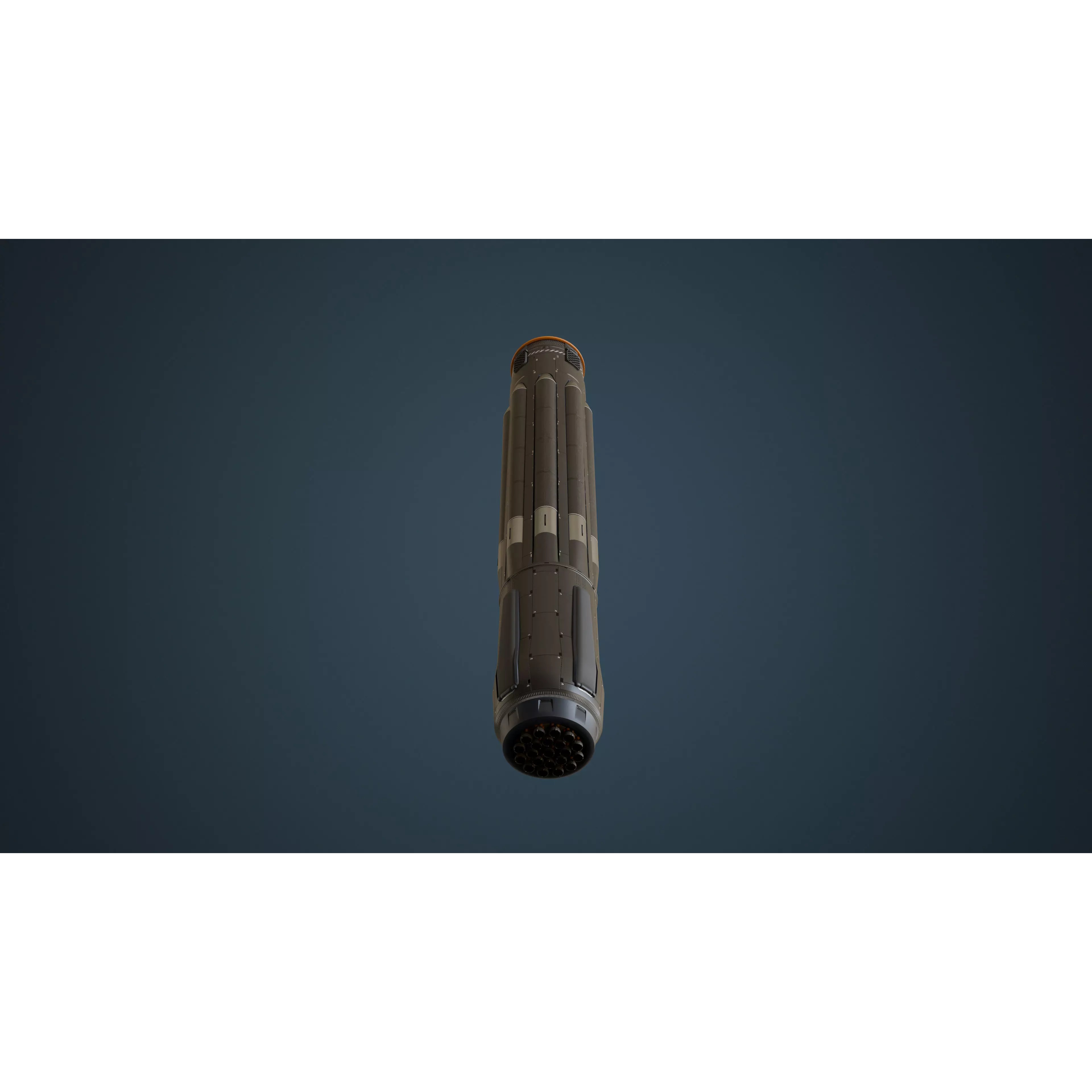 Orbital Weapon Platform - Low-Poly Game-Ready 3D Model - View 16