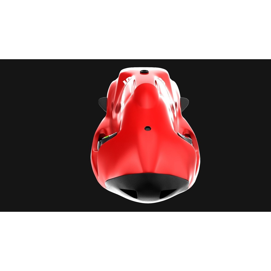 Seabob 3D Model – Low Poly Underwater Scooter with PBR Textures - View 15