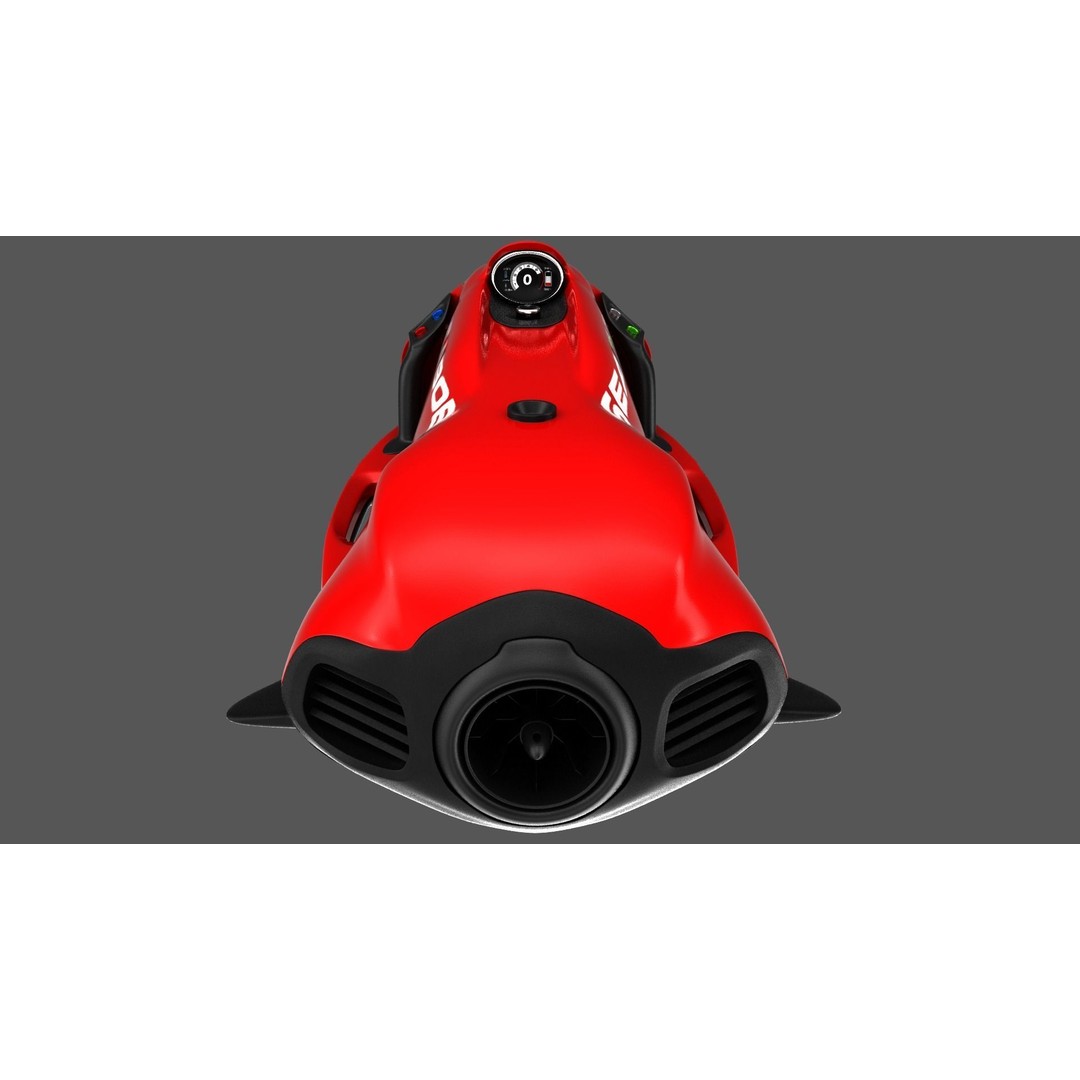 Seabob 3D Model – Low Poly Underwater Scooter with PBR Textures - View 18