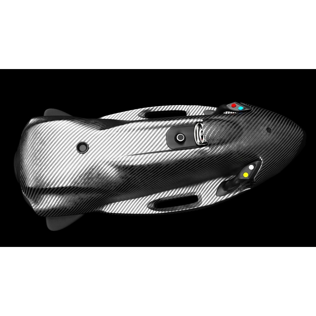 Seabob 3D Model – Low Poly Underwater Scooter with PBR Textures - View 32