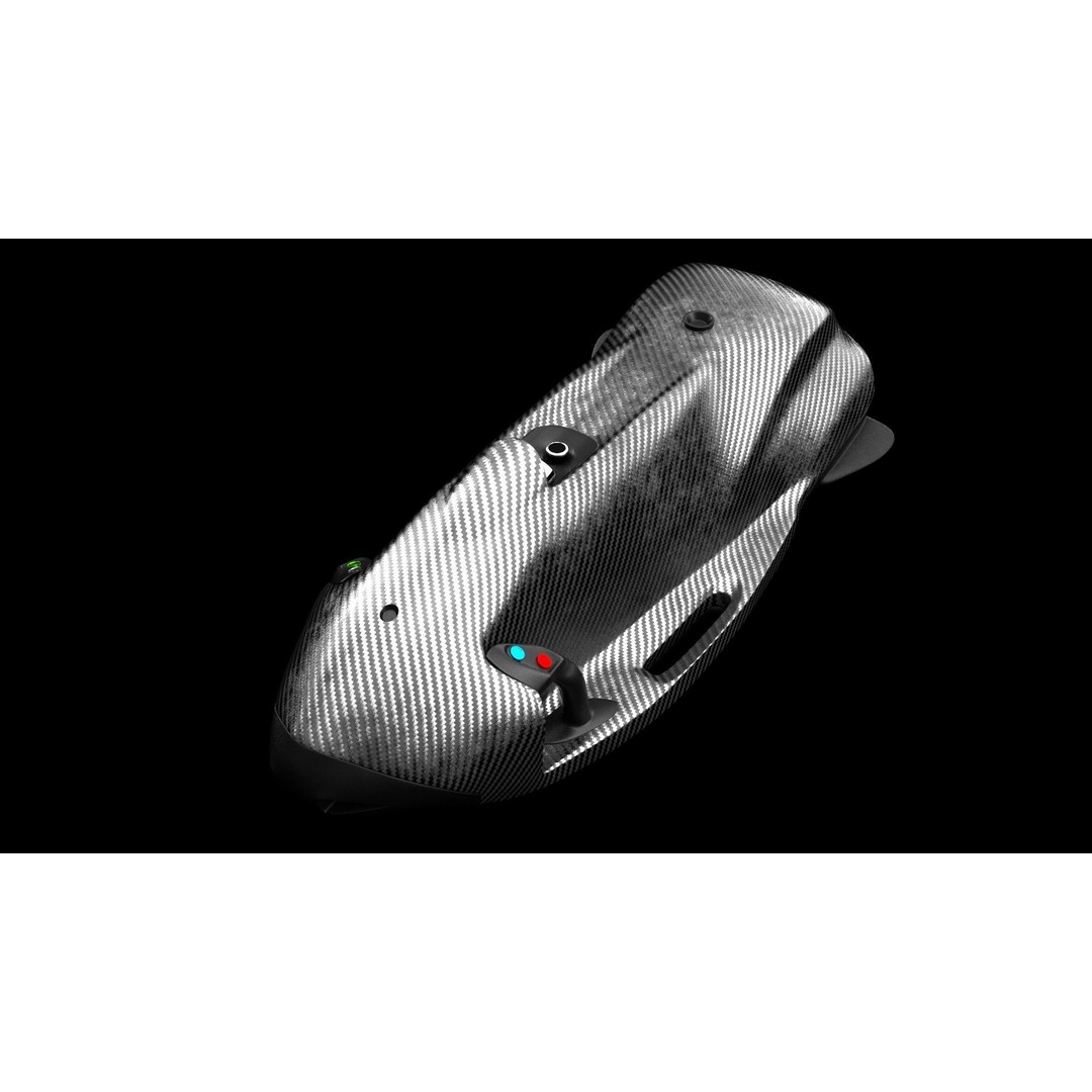 Seabob 3D Model – Low Poly Underwater Scooter with PBR Textures - View 34