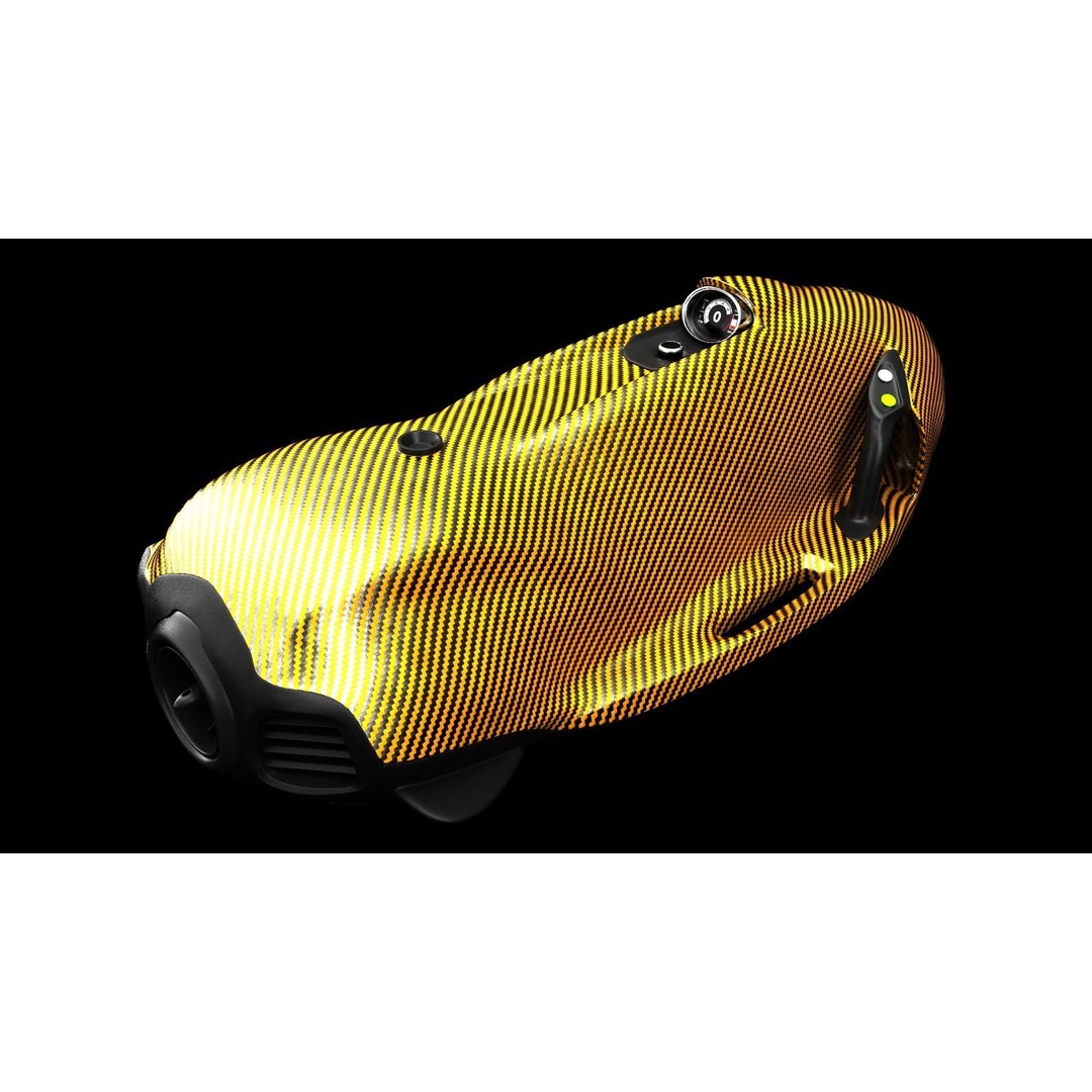 Seabob 3D Model – Low Poly Underwater Scooter with PBR Textures - View 35