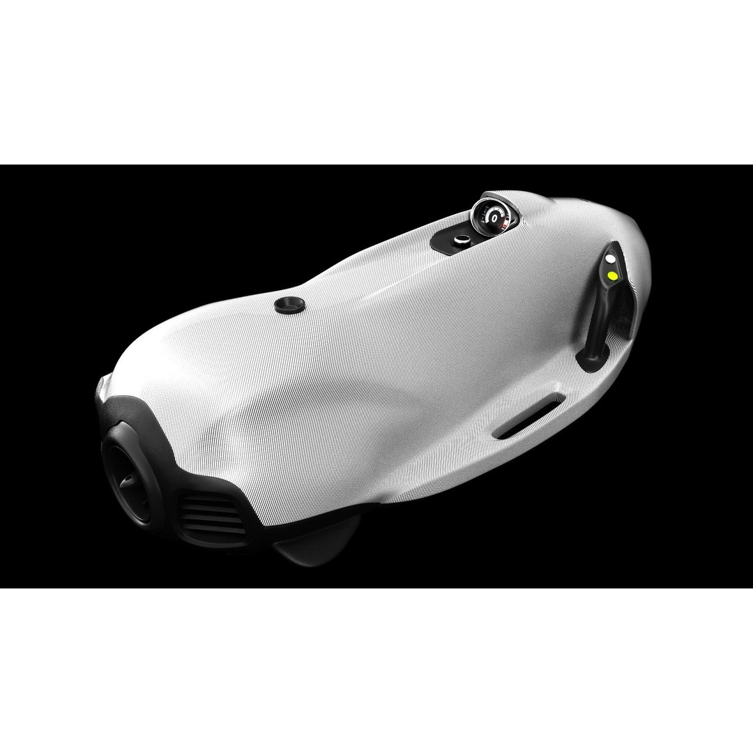 Seabob 3D Model – Low Poly Underwater Scooter with PBR Textures - View 38