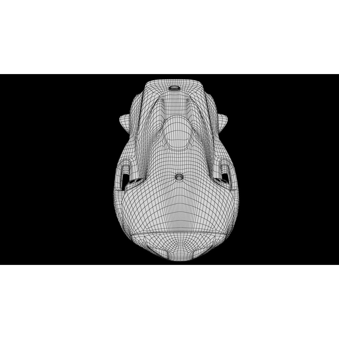 Seabob 3D Model – Low Poly Underwater Scooter with PBR Textures - View 61
