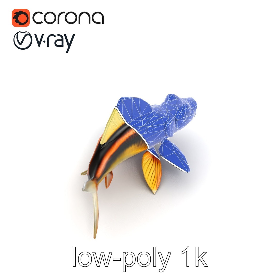 Dragonfish Stomias Boa 3D Model – Realistic Low-Poly Game Asset, FBX - View 28