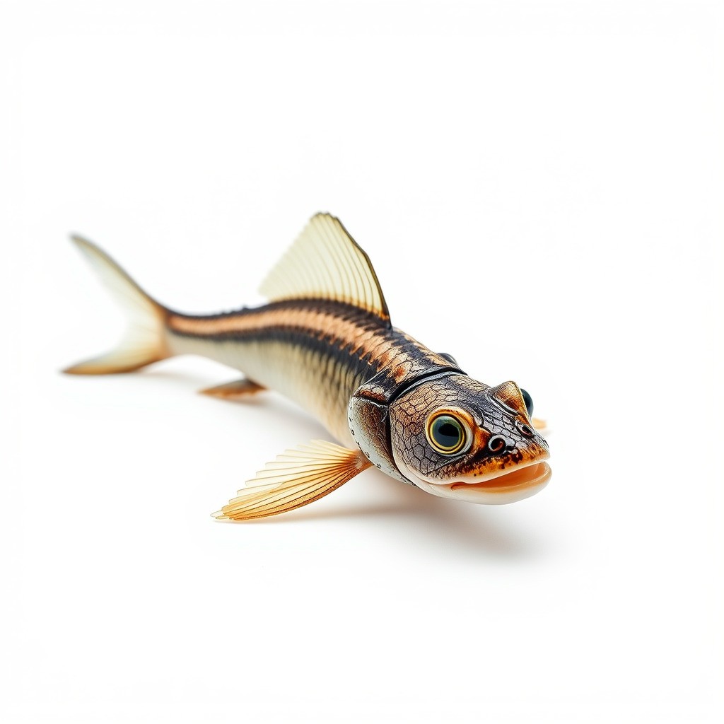 Dragonfish Stomias Boa 3D Model – Realistic Low-Poly Game Asset, FBX - View 5