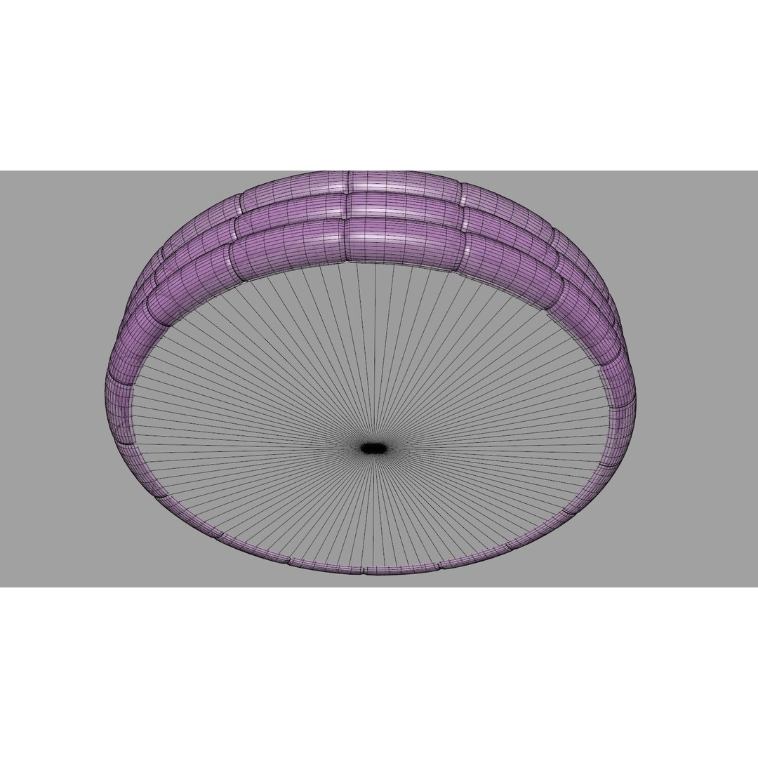 Inflatable Pool 3D Model – Realistic Design, FBX Format, Game-Ready
