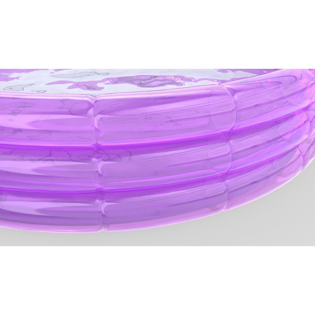 Inflatable Pool 3D Model – Realistic Design, FBX Format, Game-Ready - View 5