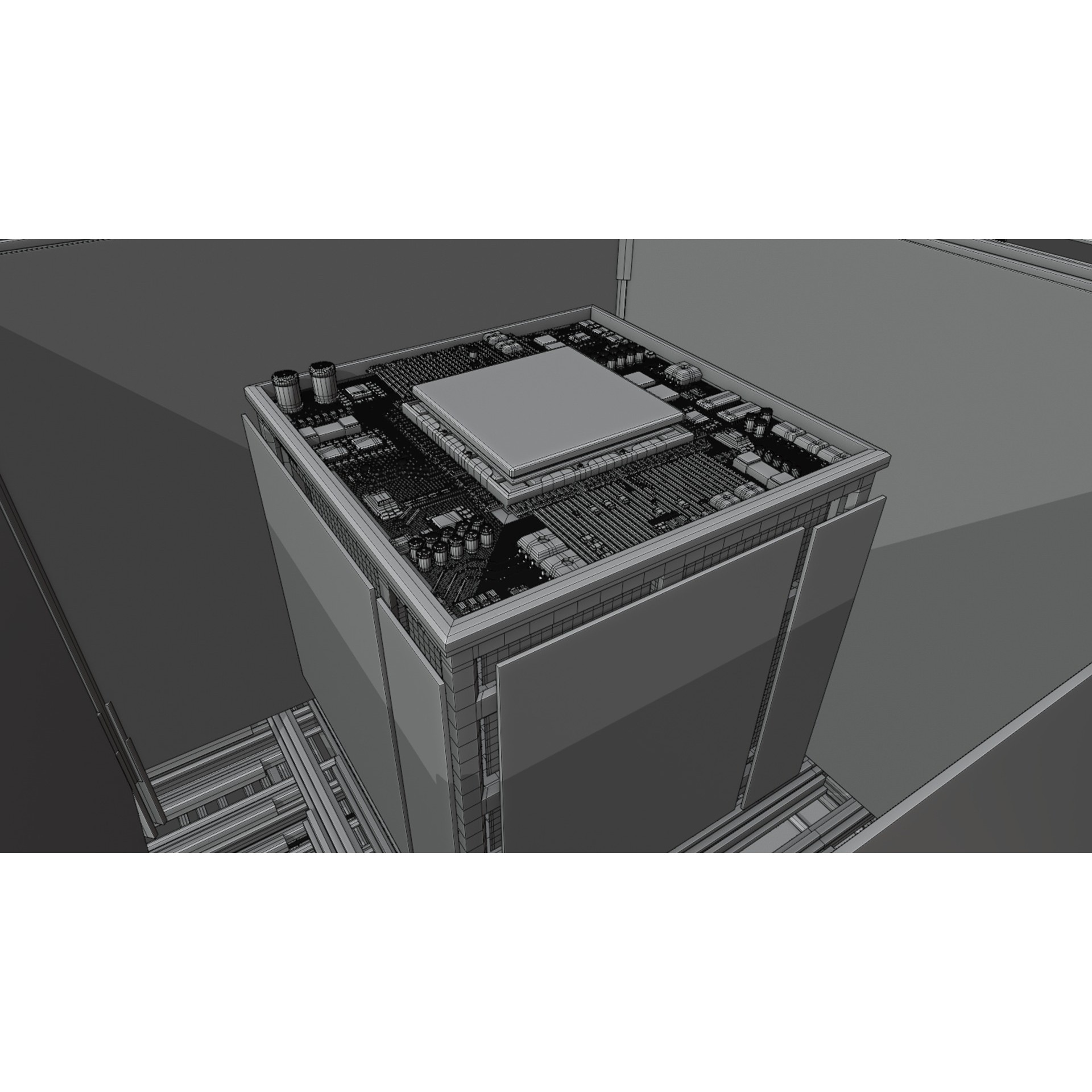 CPU Concept - Game-Ready 3D Model - View 12