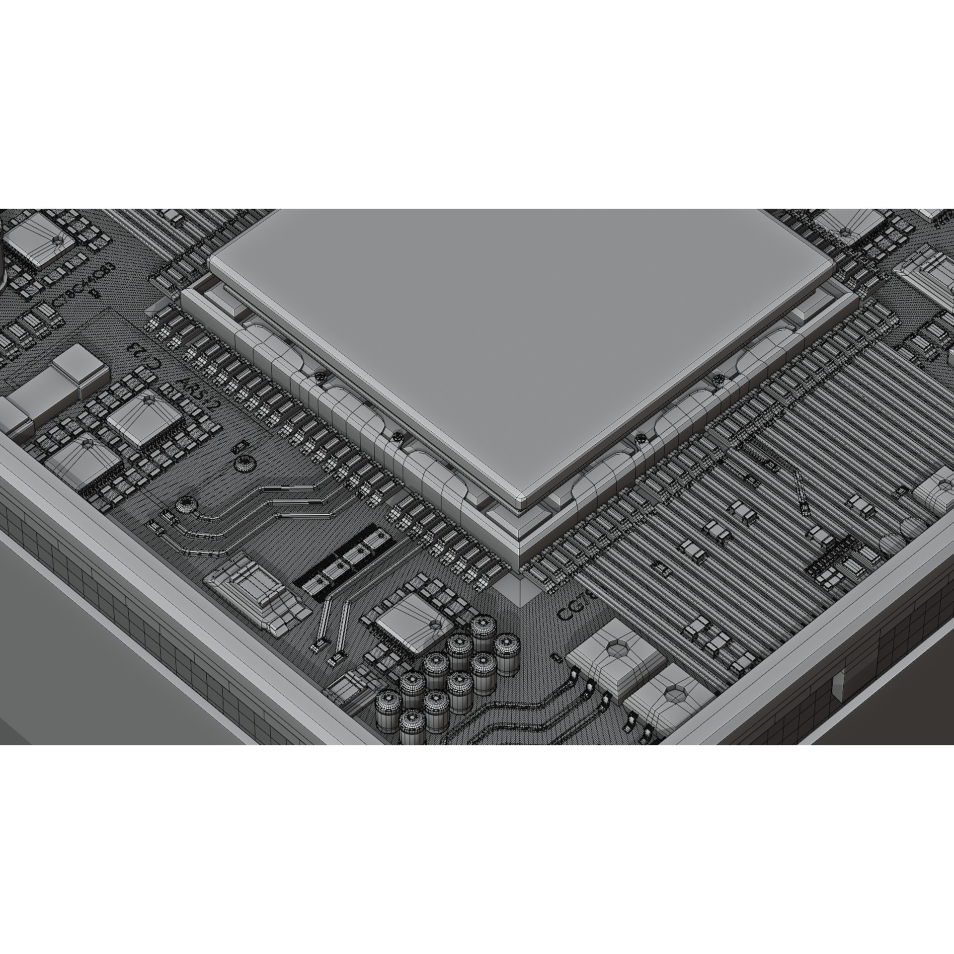 CPU Concept - Game-Ready 3D Model - View 15