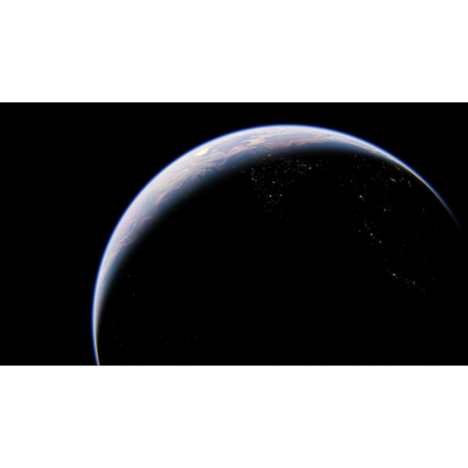 Earth - Photorealistic 16K Textures 3D Model - View 12