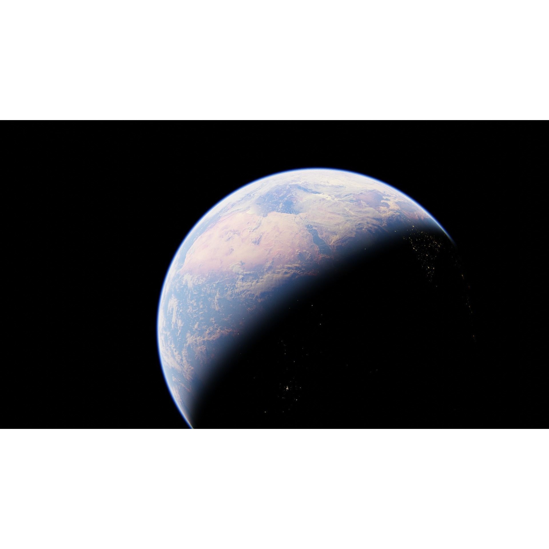 Earth - Photorealistic 16K Textures 3D Model - View 13