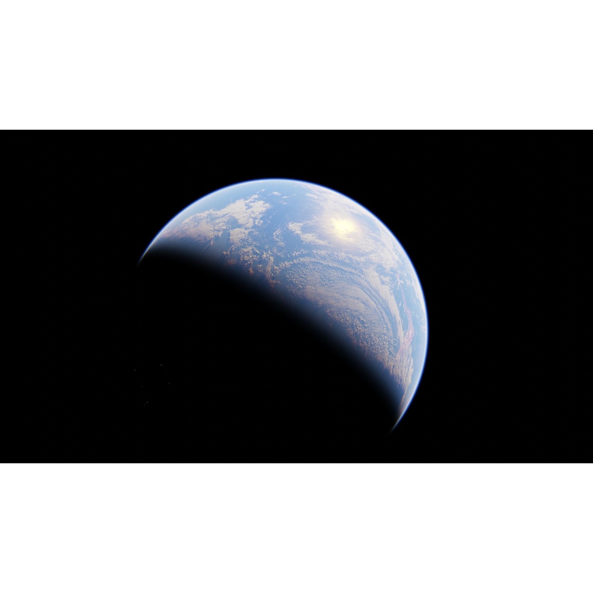 Earth - Photorealistic 16K Textures 3D Model - View 15