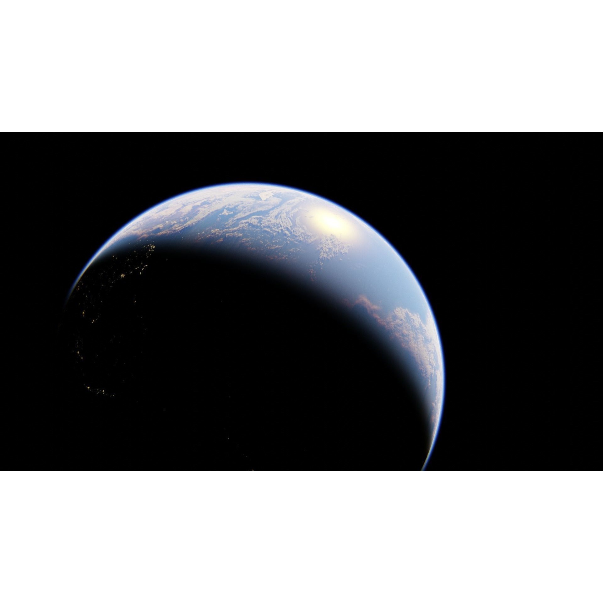 Earth - Photorealistic 16K Textures 3D Model - View 17