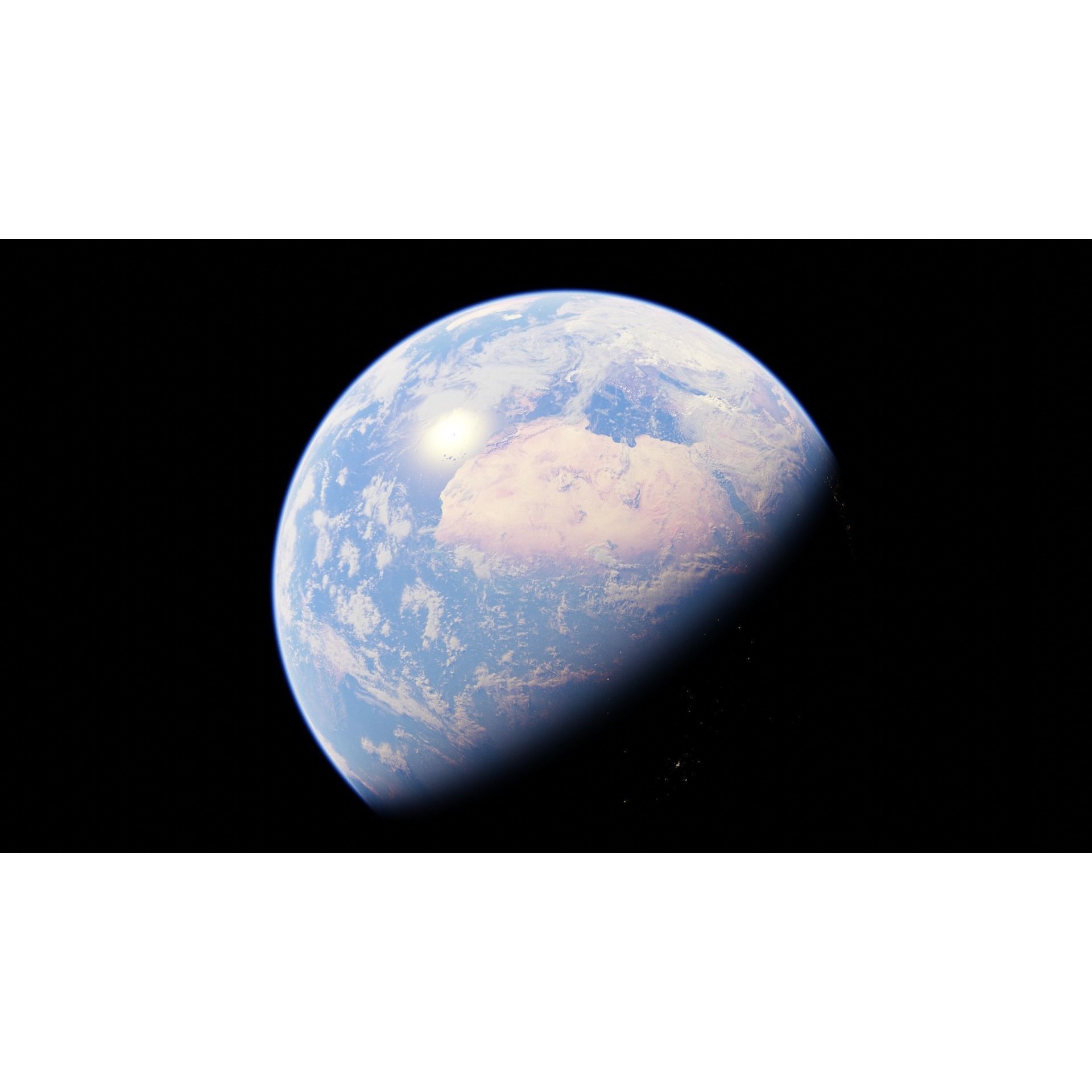 Earth - Photorealistic 16K Textures 3D Model - View 18