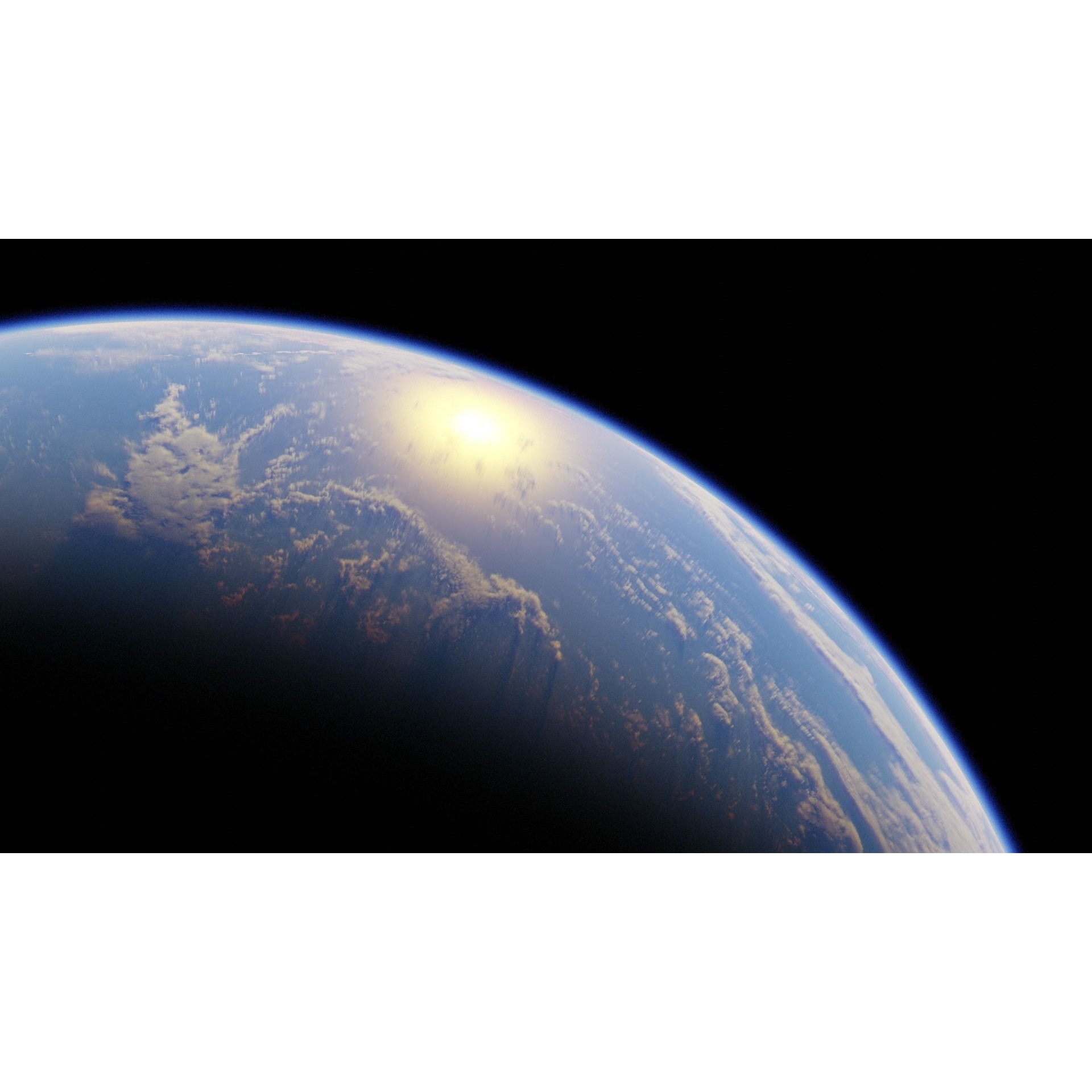 Earth - Photorealistic 16K Textures 3D Model - View 4