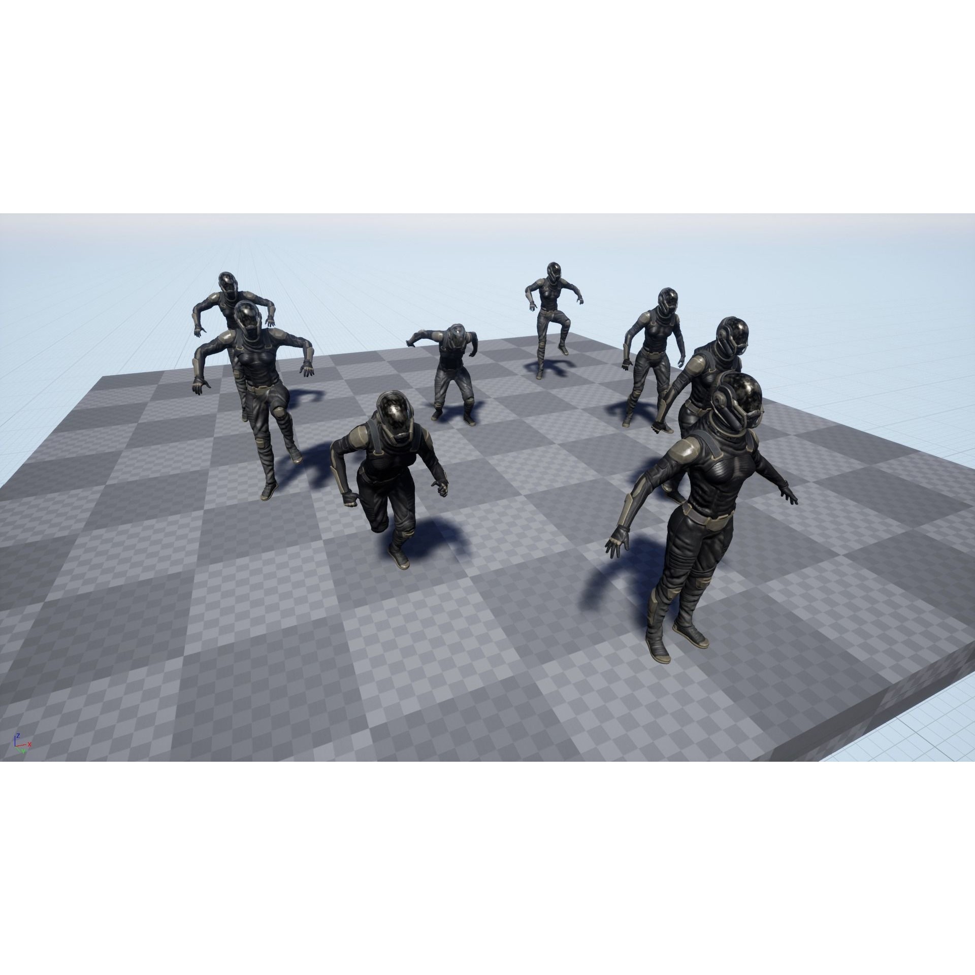 Desert Woman - Low-Poly Game-Ready 3D Model - View 10